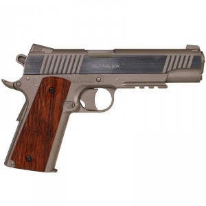 Модель пистолета COLT 1911 STAINLESS FULL METAL CO2 NO BLOWBACK CYBERGUN - 180315